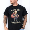 Drake Maye New England Christmas T-Shirt – Patriots Football XMAS Fan Gift Tee by Dog Mom Hat