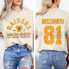 Retro Hudson Williams & Connor Storrie 2-Sided T-Shirt by Dog Mom Hat