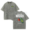 Hotel De Monaco Racing Poster T-Shirt – 90s Retro Grand Prix Graphic Tee, Vintage Washed Lightweight Cotton Motorsport Streetwear Top