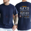 "Deport A Man" Political Satire T-Shirt by Dog Mom Hat