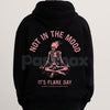 "Not In The Mood, It’s Flare Day" Hoodie – Chronic Illness & Spoonie Slogan Pullover, Invisible Illness Awareness, Cozy Disability Streetwear