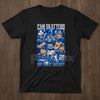 Cam Skattebo "Big Blue Energy" T-Shirt - New York Giants '90s Rap Tribute Tee, Unisex Bootleg RB Graphic