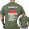"Elephant Pox" Funny Political T-Shirt by Dog Mom Hat