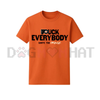"Puck Everybody" Funny Hockey T-Shirt by Dog Mom Hat