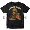 "Crayon Eater" Military Dark Humor T-Shirt by Dog Mom Hat