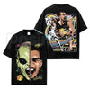 Victor Wembanyama VW1 T-Shirt – Premium Cotton San Antonio Basketball Graphic Tee, Vintage Washed Alien French Prodigy Streetwear