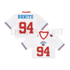 Team Benito Collection Jersey – Puerto Rico Crop Top Football Jersey, Unisex Fan Merch by Dog Mom Hat