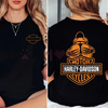 "Barley Chick" Biker Style Men’s Tee by Dog Mom Hat