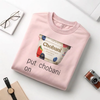 Put Chobani On It T-Shirt – Funny Yogurt Meme Graphic Tee for Men & Women, Viral Foodie Shirt by Dog Mom Hat