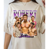 Robert DWTS 2025 Bootleg Shirt – Dancing With The Stars Fan Gift, Unisex 100% Soft Cotton Tee by Dog Mom Hat