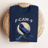Men's Crow & Raven Graphic Tee - Funny Bird Shirt, Classic Casual T-shirt