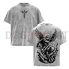 Archangel Michael Vintage Washed Oversized T-Shirt by Dog Mom Hat