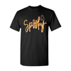 Orca Spooky Ghost T-Shirt - Comfort Colors Puff Print Halloween Tee by Dog Mom Hat