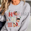 Vintage Jonas Bros 20th Anniversary Christmas Sweatshirt – Unisex Music Lover Jumper, Living the Dream Tour 2025 Fan Gift by Dog Mom Hat