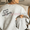"Jesus Is For Everybody" Aesthetic Sweatshirt by Dog Mom Hat