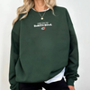 Youth & Adult "Here for the Benito Bowl" Embroidered Sweatshirt – Puerto Rican Football Crewneck, Custom BBunny Top, Superbowl 2026 by Dog Mom Hat