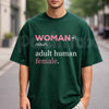 Woman Adult Human Female T-Shirt – Dictionary Definition Graphic Unisex Cotton Tee