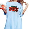 Let’s Get Spooky T-Shirt – Funny Halloween Graphic Tee, Unisex Fall Shirt for Ghost Season & Costume Parties by Dog Mom Hat