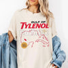 Gulf of Tylenol FDT Funny T-Shirt – Political Satire Statement Tee, Epsteinaminophen Meme Graphic Shirt, Advocacy & Protest Apparel