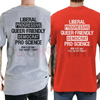 Liberal Progressive "Pro-Science" T-Shirt by Dog Mom Hat