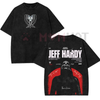Jeff Hardy Enigma Vintage Wrestling Tee – Charismatic Enigma Retro Washed Black Tee by Dog Mom Hat