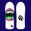 Slime Mouth Limited Edition, HAND-PAINTED Deck (PRE-ORDER, JANUARY) by Brand-X Skateboards