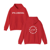 "0 Lib" Funny Dad Christmas Gift Hoodie by Dog Mom Hat