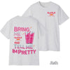 "Tell Me I'm Pretty" Energy Drink T-Shirt - Funny Graphic Tee, Unisex Casual Outfit
