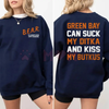 Vintage Style "Keep Kids Off Cheese" Sweatshirt by Dog Mom Hat