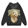 Sanguinius, Primarch of Blood Angels Hoodie – New Washed Fabric Pullover for Wargame Fans & Warhammer Collectors