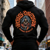 Legacy Road HD Motorcycles Hoodie by Dog Mom Hat