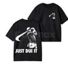 "Just D.U.I. It" Funny Tiger Woods T-Shirt – Sarcastic Golf Meme Graphic Tee, Premium 100% Cotton Sports Satire Top, Soft Lived-In Heavyweight Mugshot Parody Shirt, Made in USA