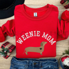 Dachshund Sweatshirt – Retro Weenie Mom Crewneck by Dog Mom Hat