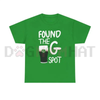 "Found the G" Minimalist St. Patrick's Day T-Shirt by Dog Mom Hat