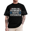 "Don't Let Me Vote Democrat" Funny Political T-Shirt – Sarcastic Republican Voter Graphic Tee, Premium 100% Cotton Conservative Humor Top, Soft Lived-In Heavyweight Election Year Statement Shirt, Made in USA