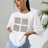Retro Minimal "Fifth Element Stones" T-Shirt by Dog Mom Hat