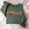 Highland Cow Sweatshirt – Western Cute Cow Crewneck by Dog Mom Hat