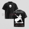 Helldivers 2 Oversized Washed T-Shirt – Unisex Gaming Graphic Tee, Washed Streetwear, Gift for Helldivers Fans by Dog Mom Hat