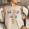 "Baking a Little Cookie" Pregnancy Announcement Sweatshirt by Dog Mom Hat