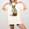 French Bulldog "I Love Mom" Tattoo Shirt by EnjoyMyDesign LLC