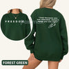 "Just Because You're Offended" Sweatshirt – Freedom of Speech Quote