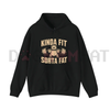 Funny Weightlifting Bear Graphic Apparel – Sarcastic Gym Humor Hoodie by Dog Mom Hat