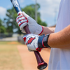 Sting Squad Batting Gloves - Red, White & True