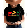 Black History Month Graphic Tee for Women by Dog Mom Hat