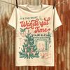 "It's The Most Wonderful Time" Christmas Shirt – Merry Christmas Jingle Song Funny Holiday Tee, Vintage Vibes by Dog Mom Hat