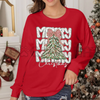 Cute Floral Christmas Sweatshirt by Dog Mom Hat