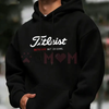 Unisex Hooded Golf Jumper – Performance Long Sleeve Slim Fit Mid-Layer, Casual Sporty Golf Hoodie by Dog Mom Hat