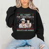 "Holy Shit Where's the Tylenol" Ugly Sweatshirt – Funny Christmas Vacation Quote Jumper by Dog Mom Hat