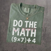 Funny Math Teacher Shirt – 67 Meme Comfort Colors T-Shirt, Math Meme Graphic Tee by Dog Mom Hat