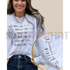 Women of the Bible Sweatshirt – Biblical Heroines Names Crewneckck by Dog Mom Hat